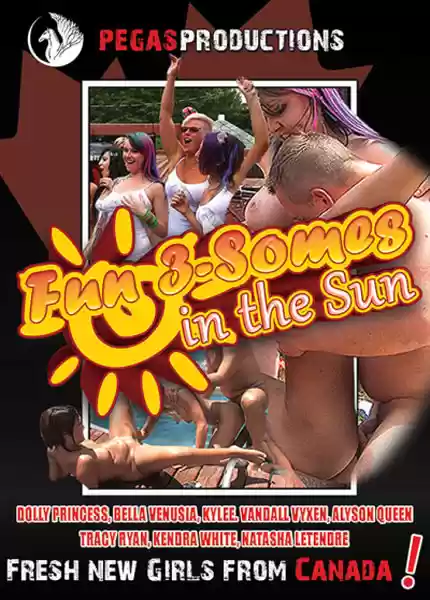 Fun 3-Somes In The Sun