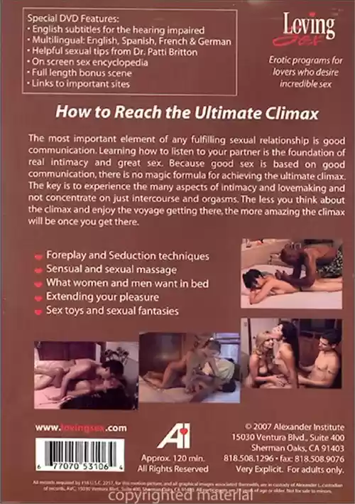 How To Reach The Ultimate Climax