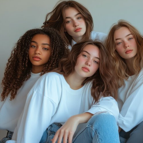 Lesbian Group Sex