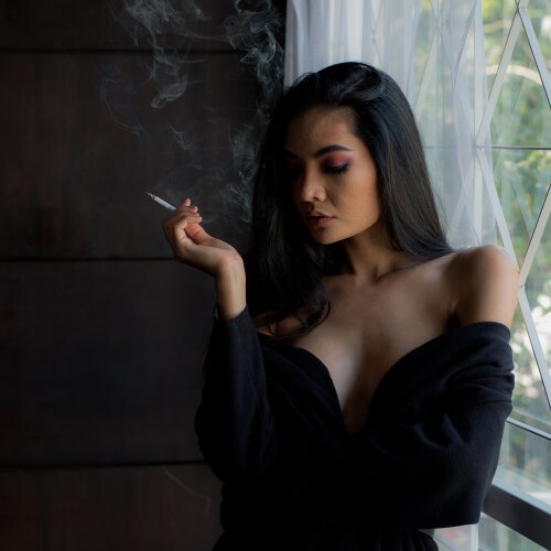 Squirting & Smoking